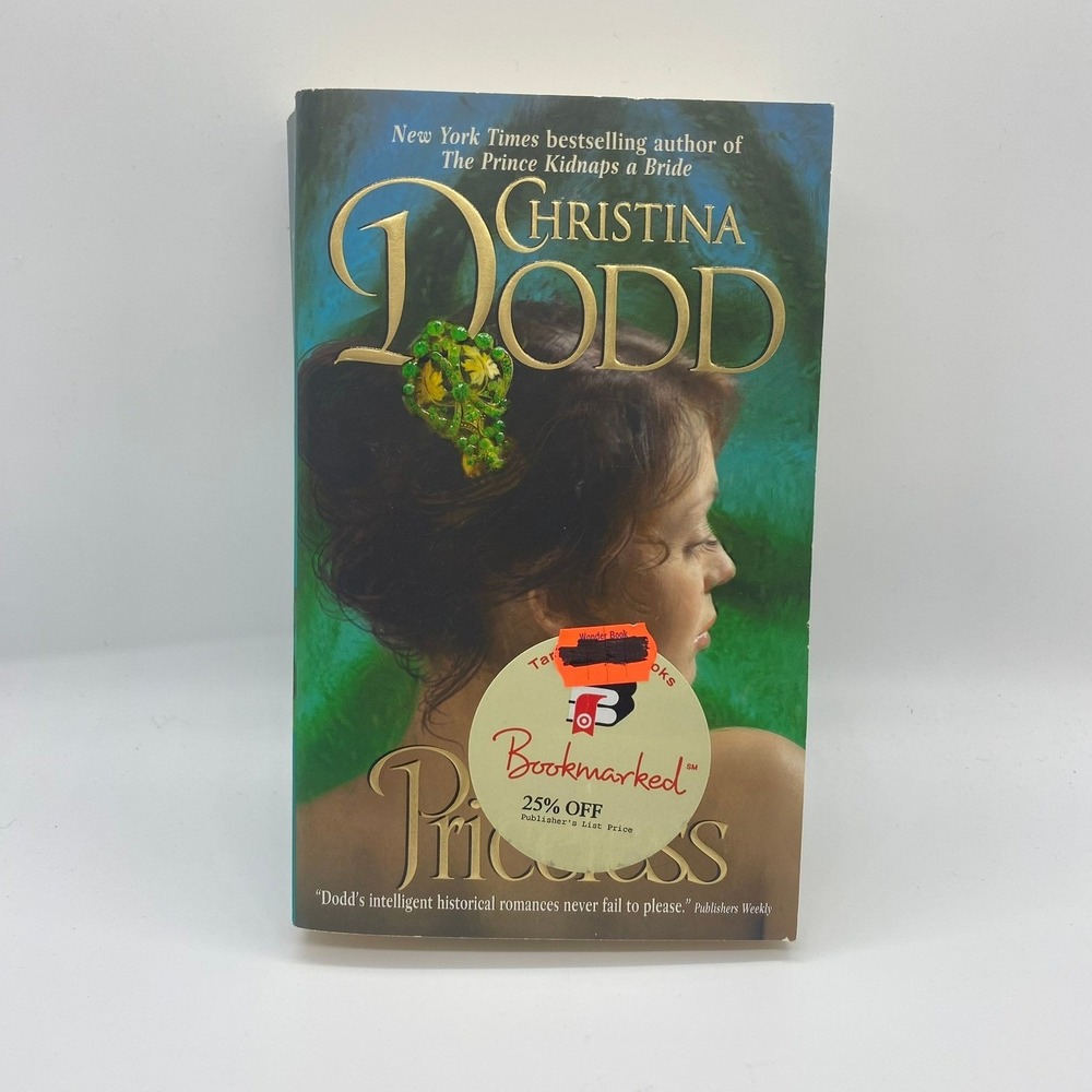 Christina Dodd Priceless Book OS Green Good Historical Romance Paperback